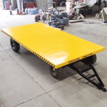 牵引平板车 厂区重型运输与叉车协同作业的高效解决方案